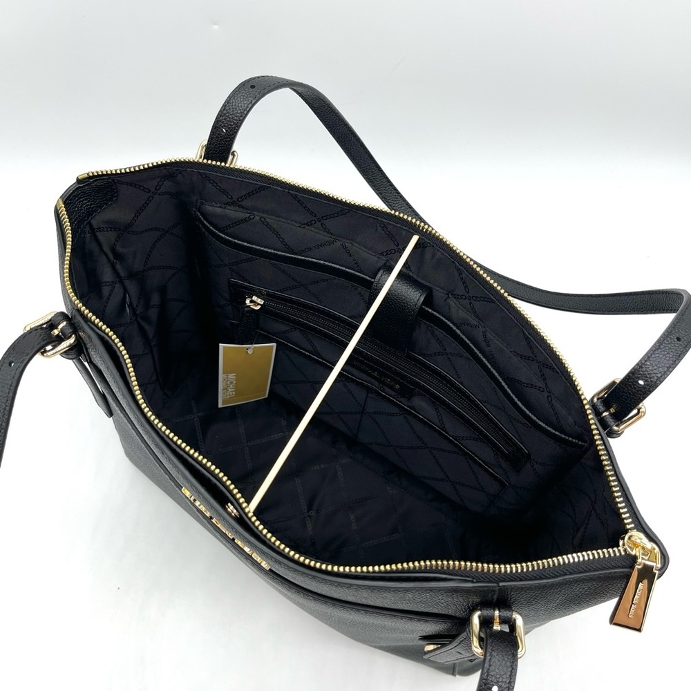 Michael Kors Voyager Large Tote Bag Black - Picture 8 of 13